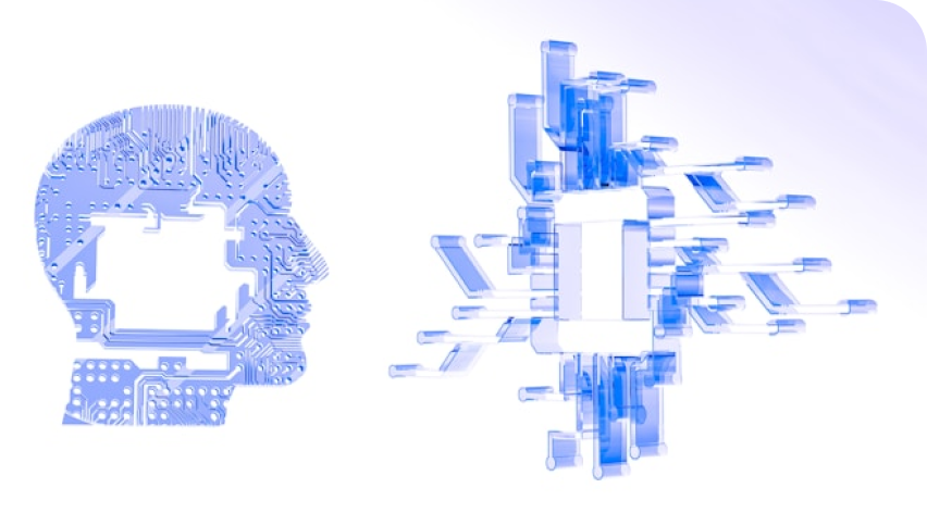 Artificial Intelligence service illustration